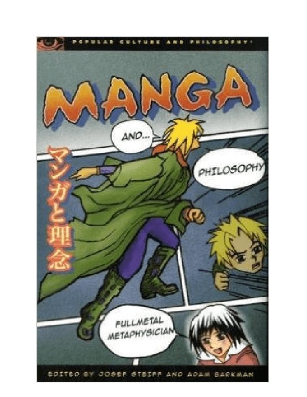 MANGA AND PHILOSOPHY - OPEN COURT (2010)