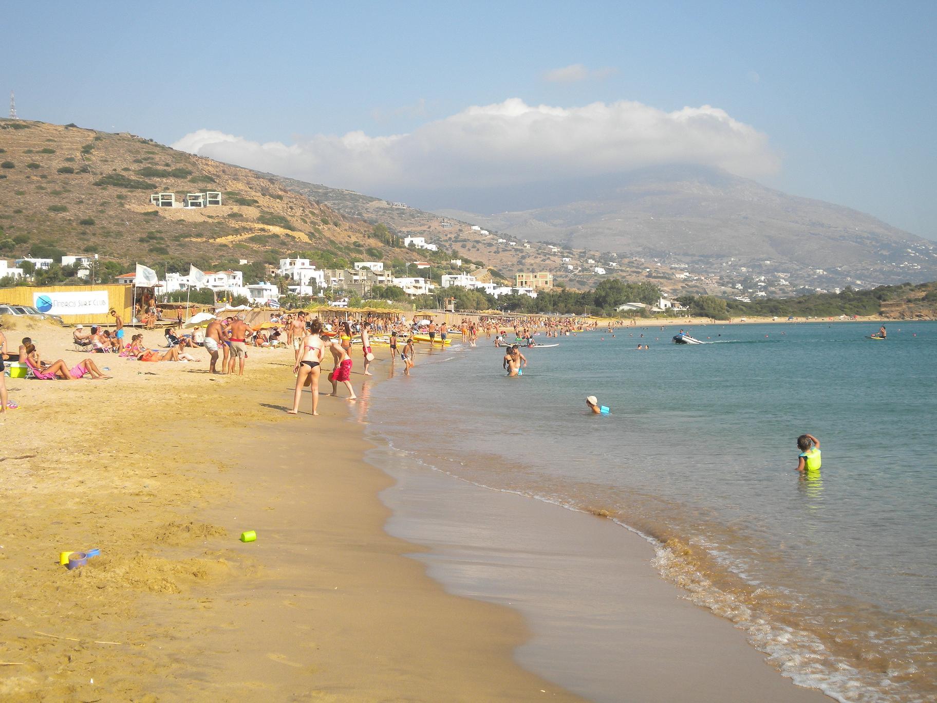 Andros spiaggia di Agios Petros