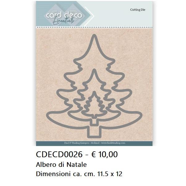 Fustelle Natale - CDECD0026 Albero Natale