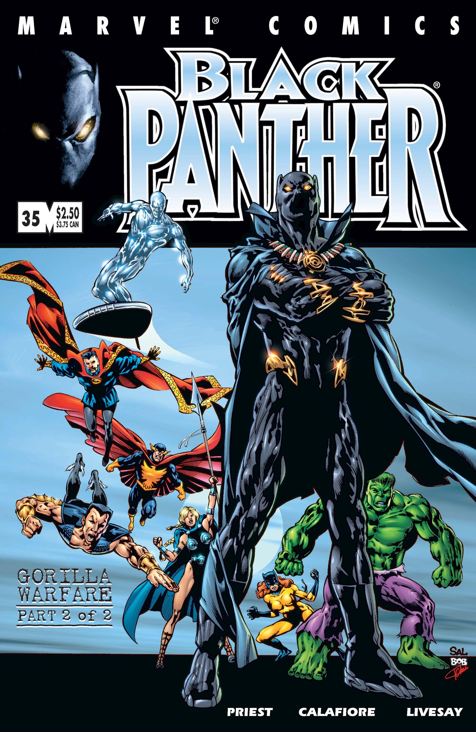 BLACK PANTHER #34#35 - MARVEL COMICS (2001)