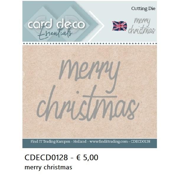 Fustelle Natale - CDECD0128 - merry christmas