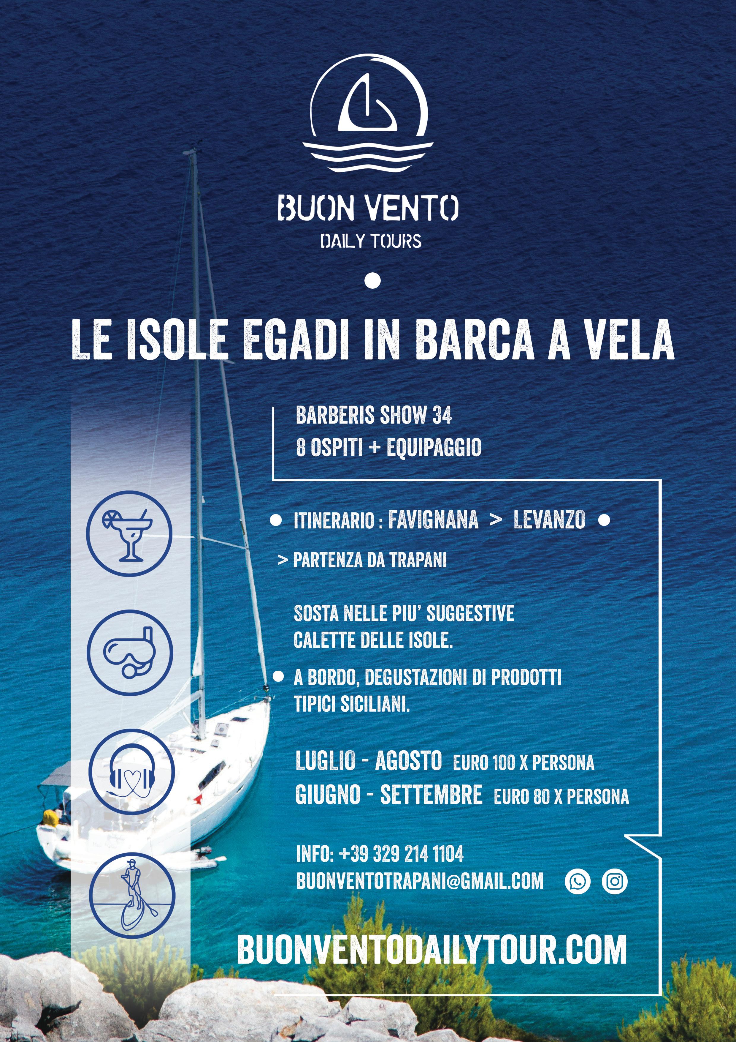 Escursioni giornaliere in Barca a Vela