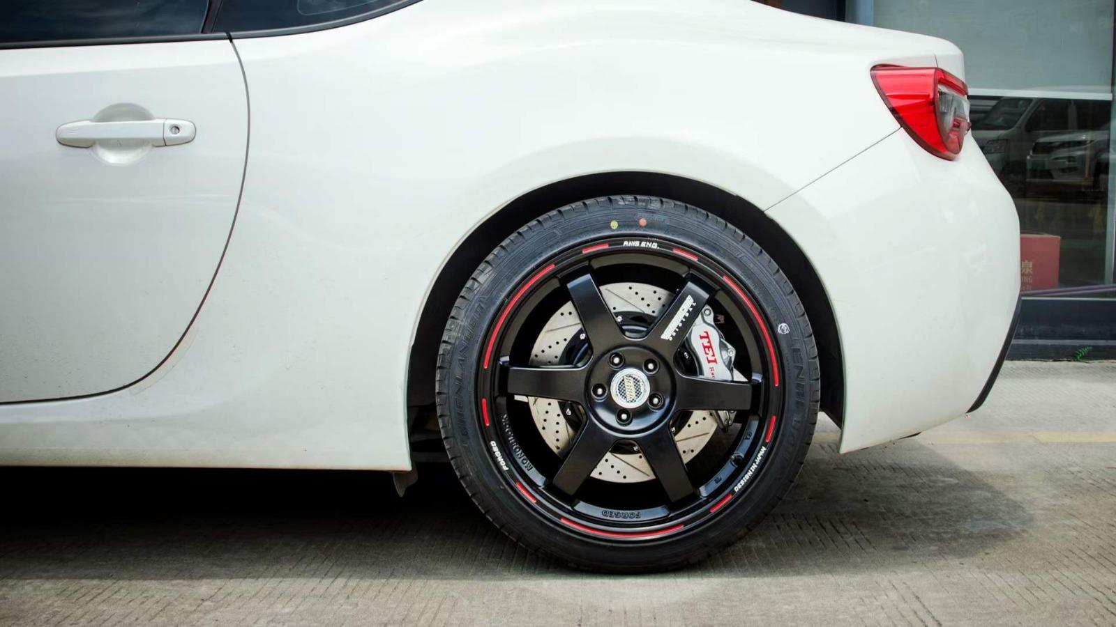 Toyota GT86 BIG Brake System 355mm 4 POT + Rear Upgrade 345mm 4 POT - TEI-Racing