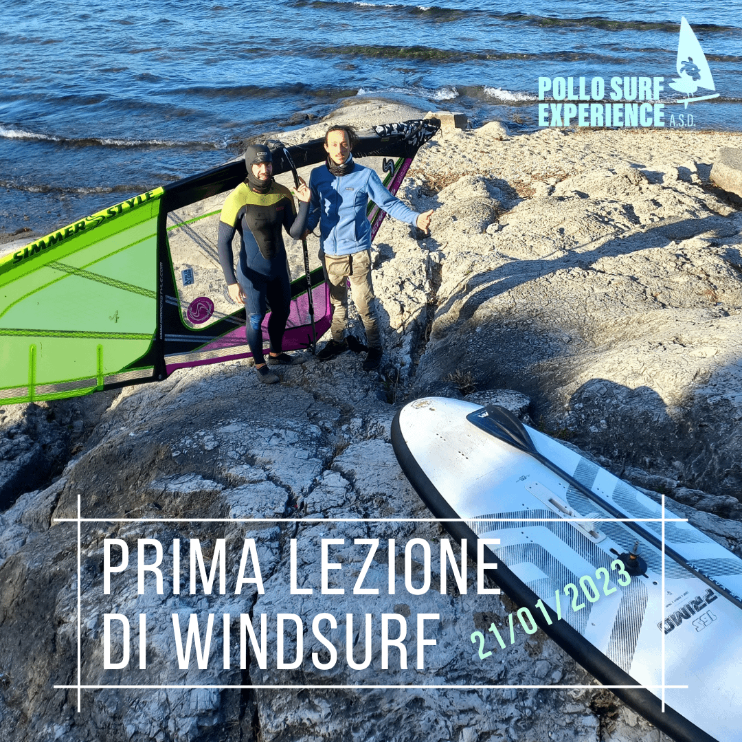 Si può fare windsurf in inverno? Sul lago Maggiore?
