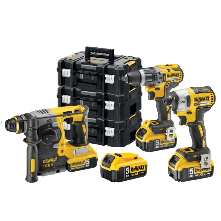 KIT DEWALT DCK365P4T-IT