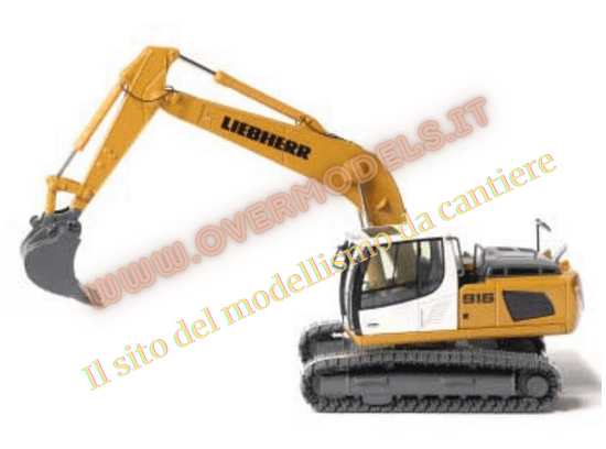 MODELLINO ESCAVATORE CINGOLATO LIEBHERR R916