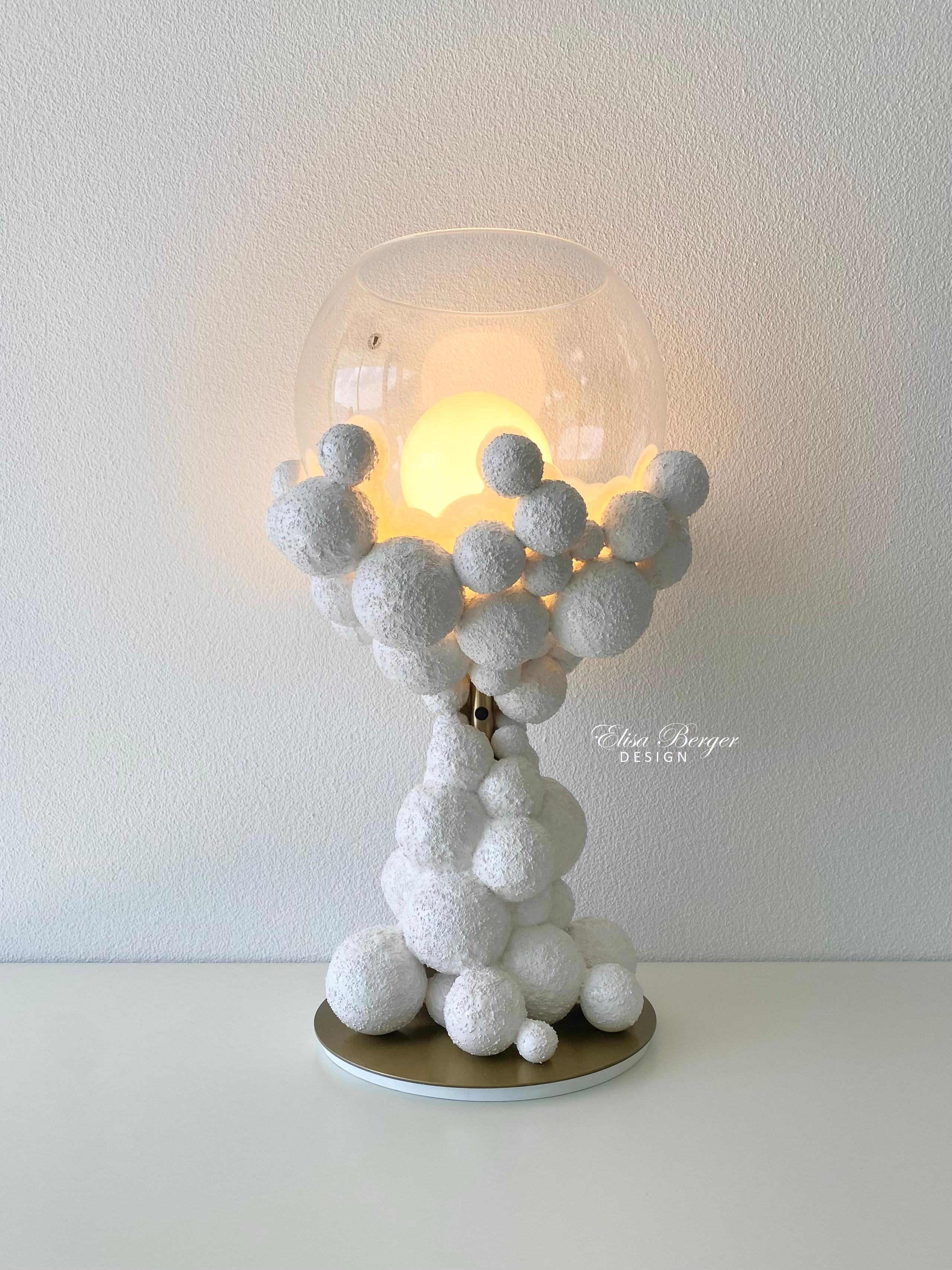 White Bubbles Table Lamp