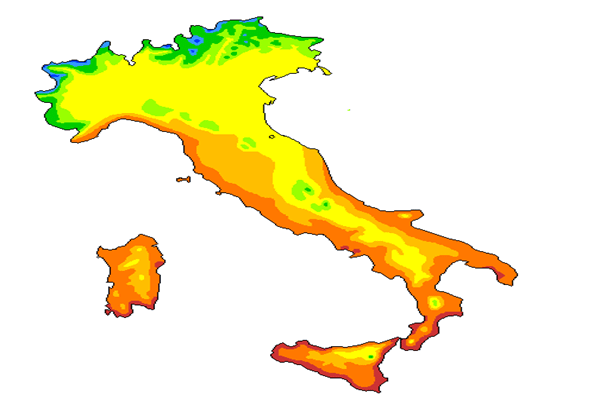 Le aree climatiche in Italia - Introduzione