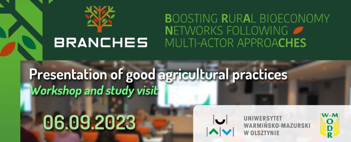 PRESENTATION OF GOOD AGRICULTURAL PRACTICES – WORKSHOP AND STUDY VISIT