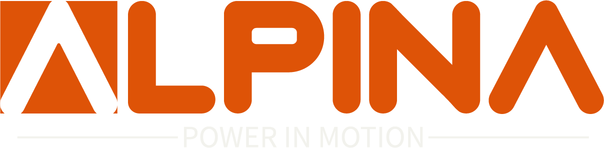 logo alpina power in motion