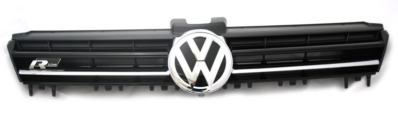 Griglia radiatore anteriore R-line originale Volkswagen Golf 7 (5G0853651TZLL)