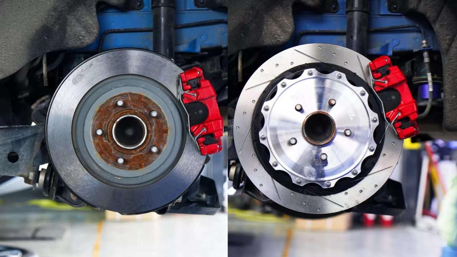 Ford Focus MK4 2018> BIG Brake System 355mm 6 POT + Rear Upgrade 324x10mm - TEI-Racing