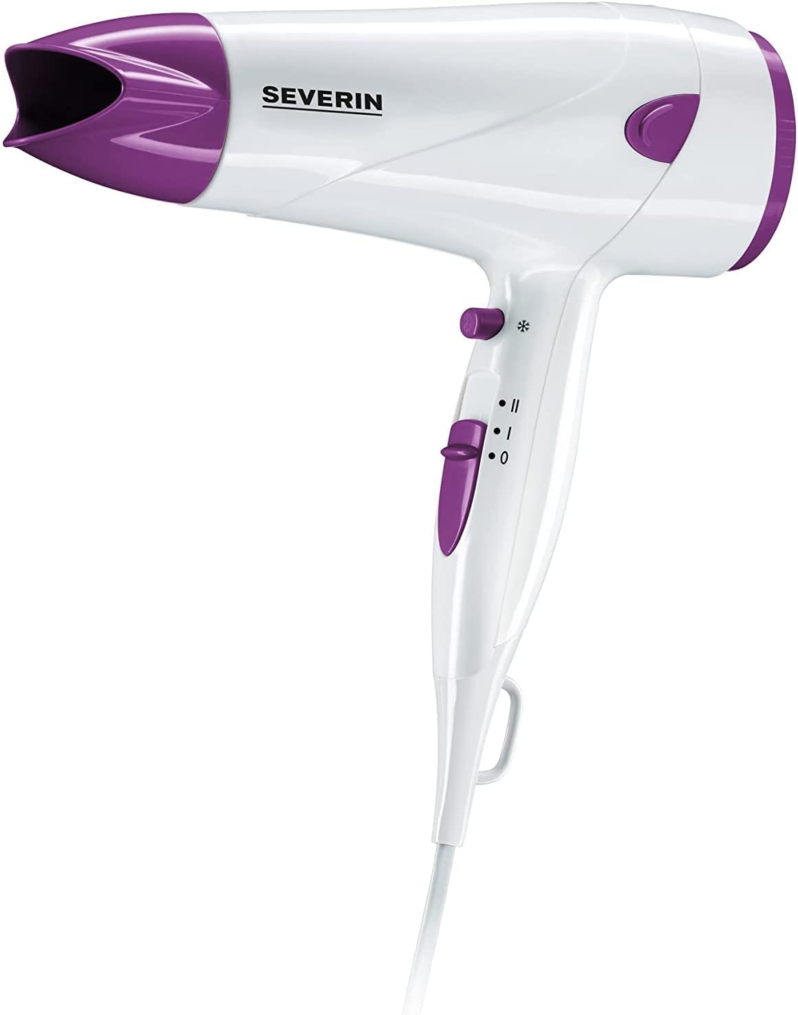 Asciugacapelli Severin HT 0174 da 2000W Colore Porpora Bianco