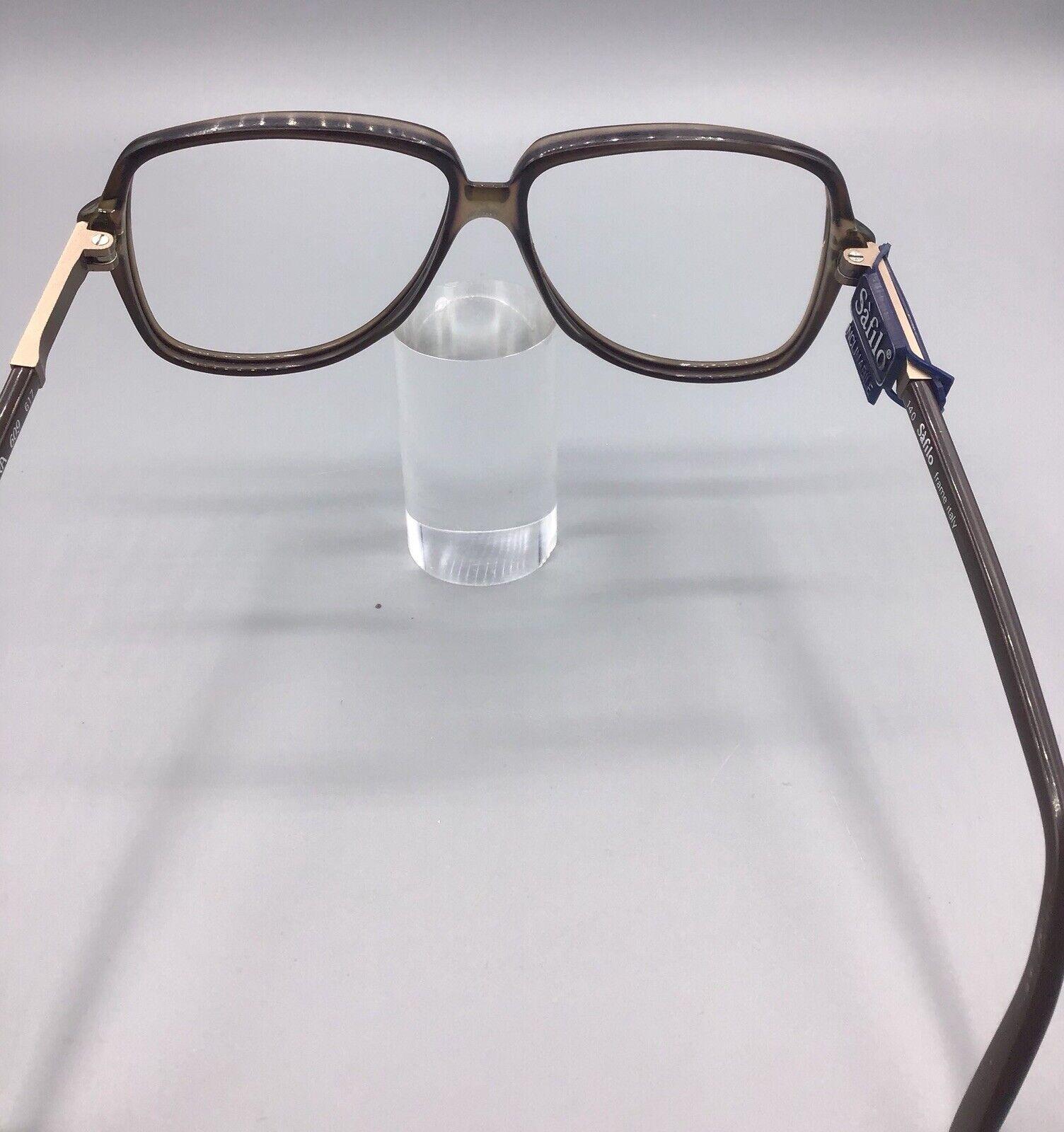 Safilo inclinabile frame italy contempora 609 617 occhiale vintage eyewear
