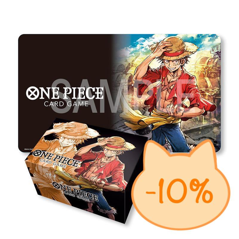 Playmat & Storage Box One Piece Card Game LUFFY