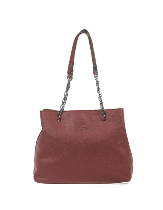 VerdeFashion Borsa donna modello Shopping 16-7599