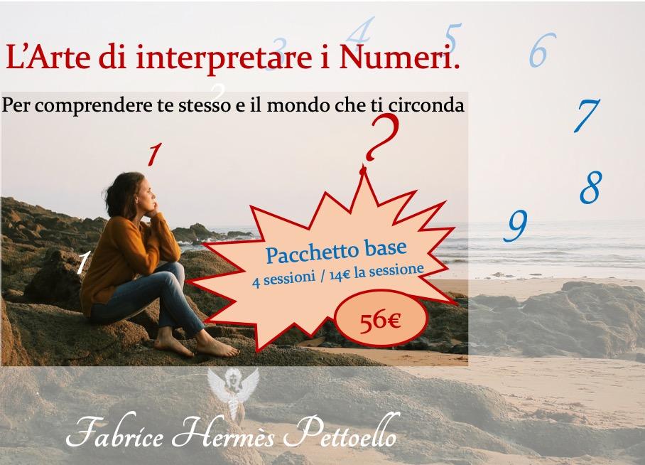 L'Arte di interpretare i Numeri. B. Pacchetto 4 sessioni, base