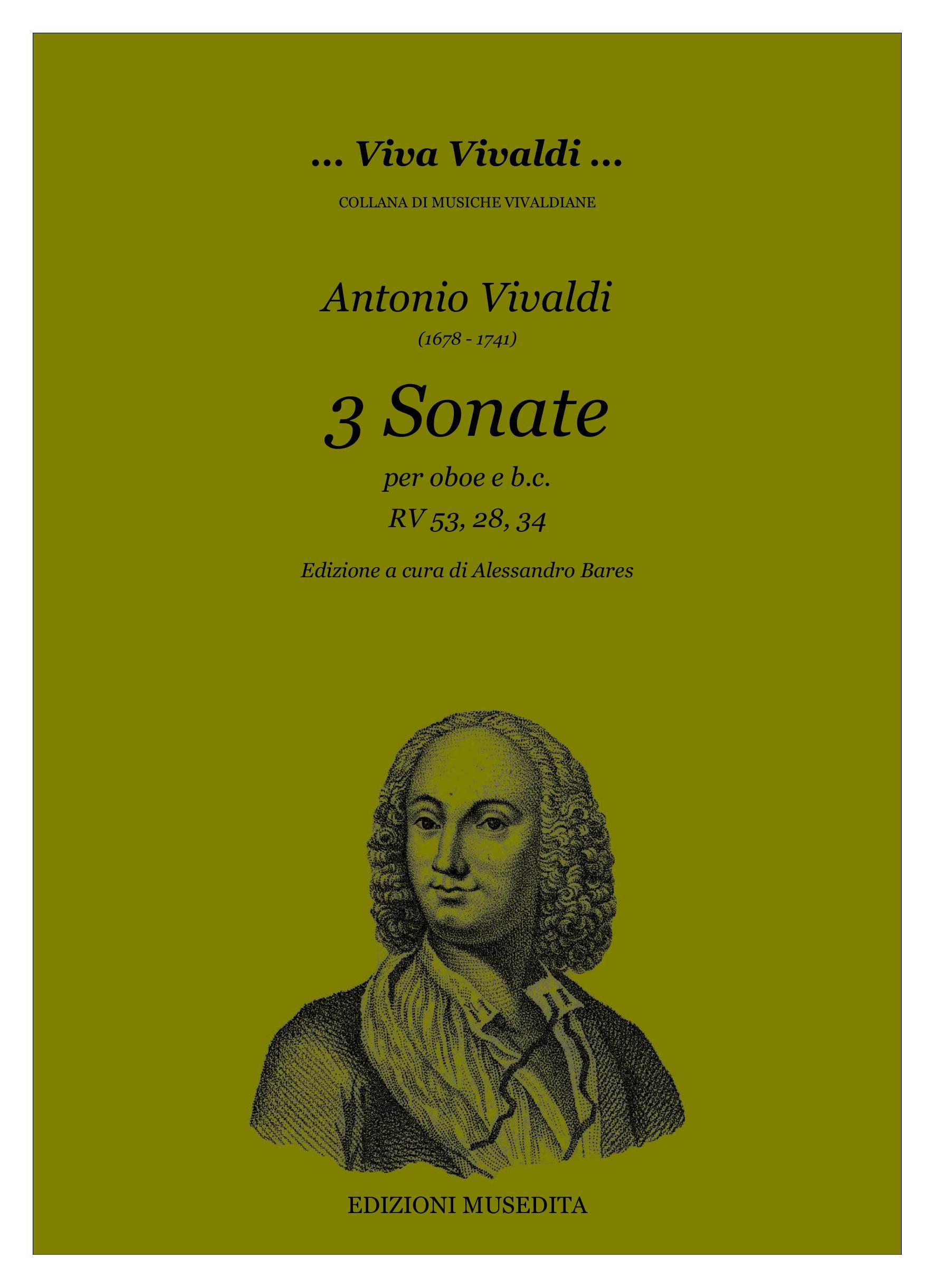 A.Vivaldi: 3 Sonate RV 53, 28, 34