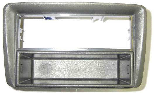 0537-FIAT PANDA DAL 2003 al 2011 -CORNICE AUTORADIO ISO-CON CASSETTINO