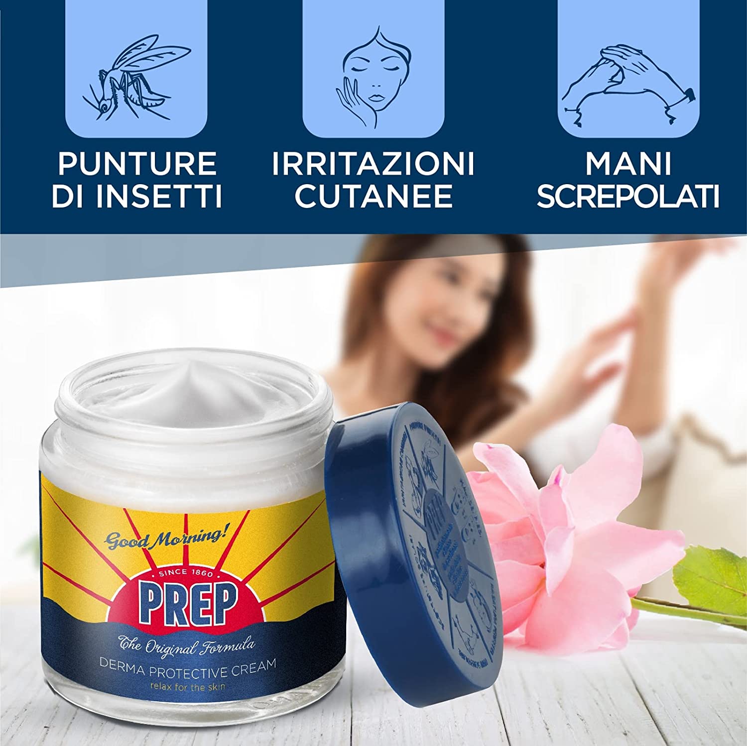 PREP Crema Dermoprotettiva Lenitiva 75 ml - 3 Pezzi