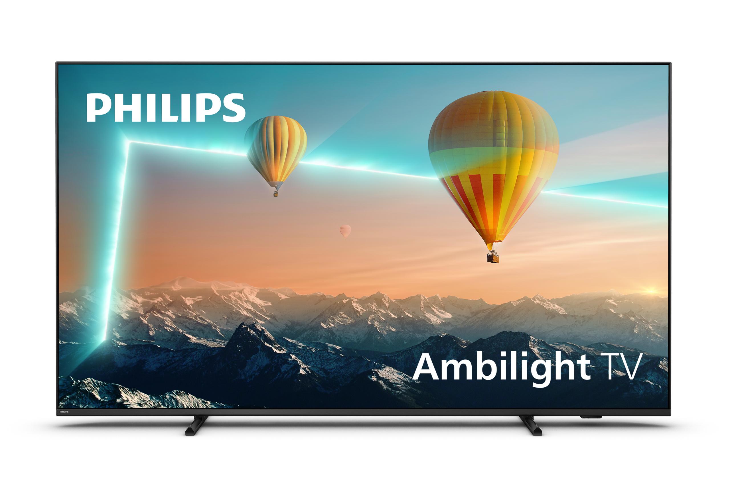 PHILIPS AMBILIGHT TV 55" ANDROID TV UHD 4K