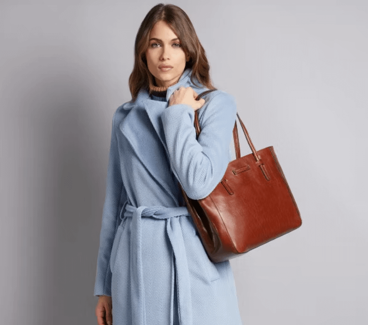 The Bridge 04114301 Borsa donna modello Shopping  in pelle