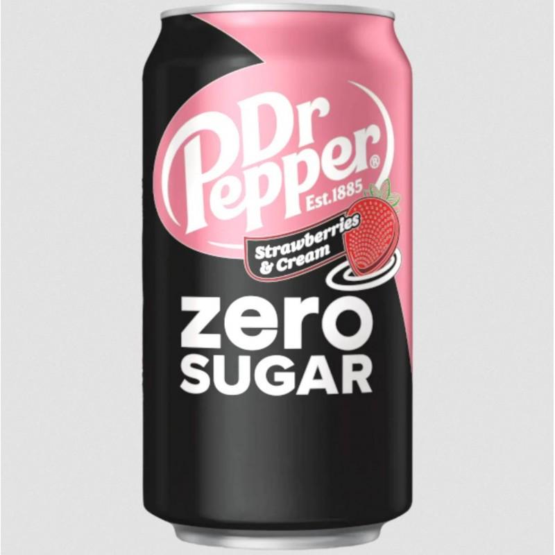 Dr Pepper Fragola e Panna Zero Zuccheri