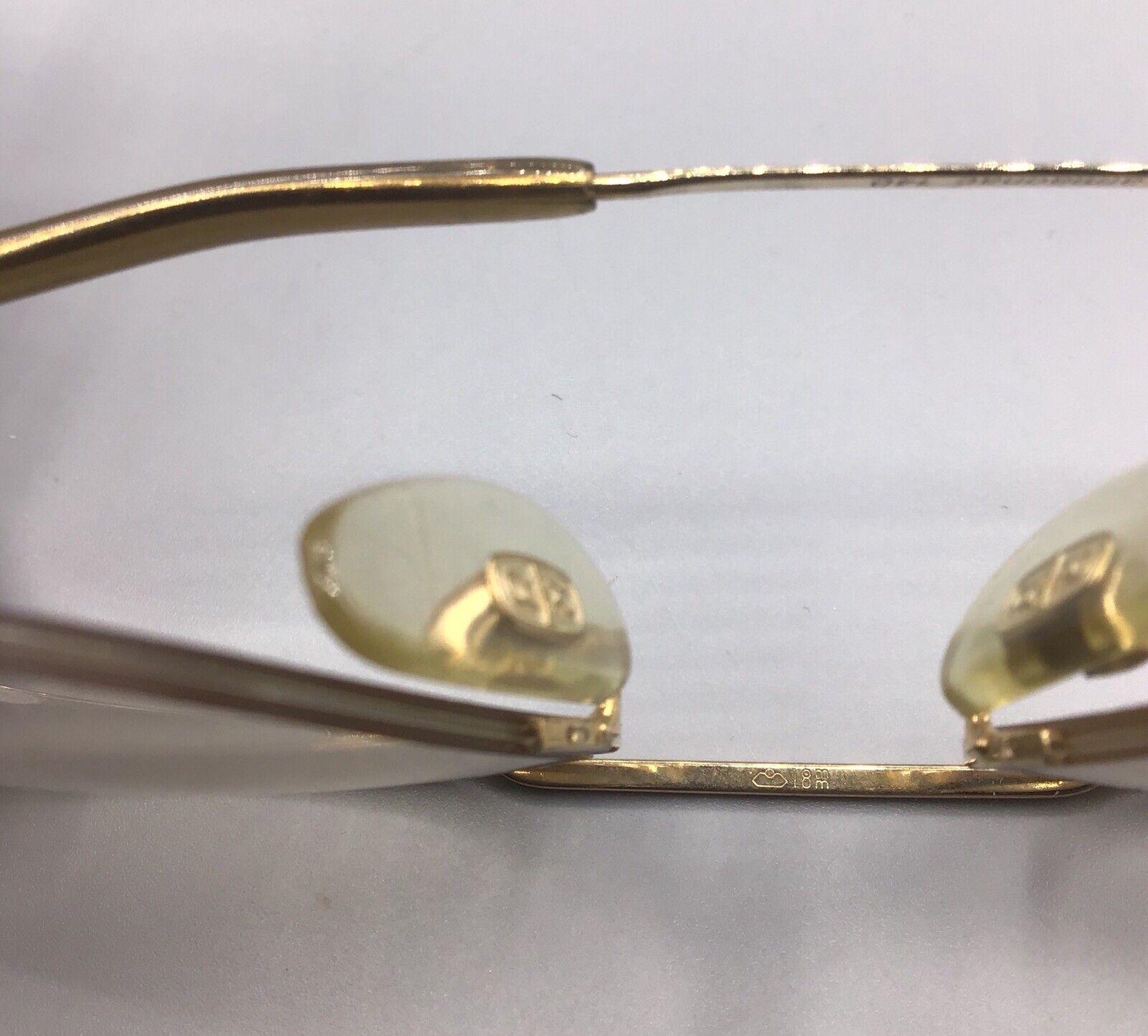 Rodenstock mar850b 18m occhiale vintage eyewear brillen frame oro gold