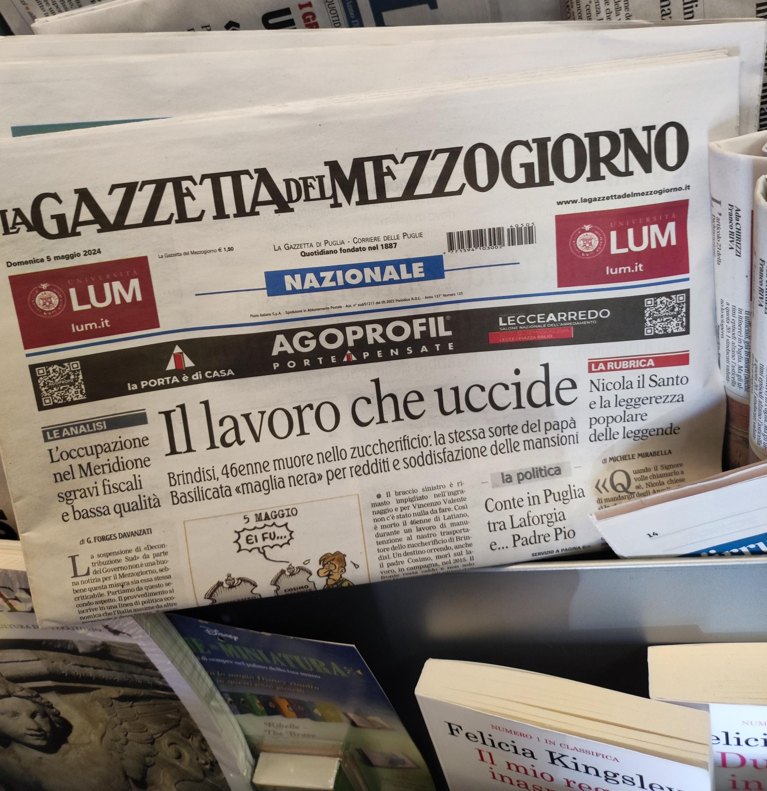 GAZZETTA MEZZOGIORNO