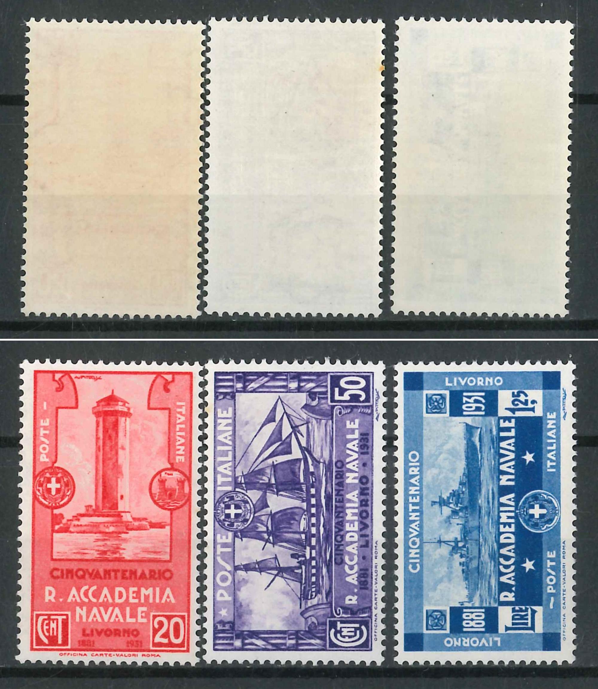 1931 - ** (Catalogo Sassone n.° 300/302 euro 240,00)