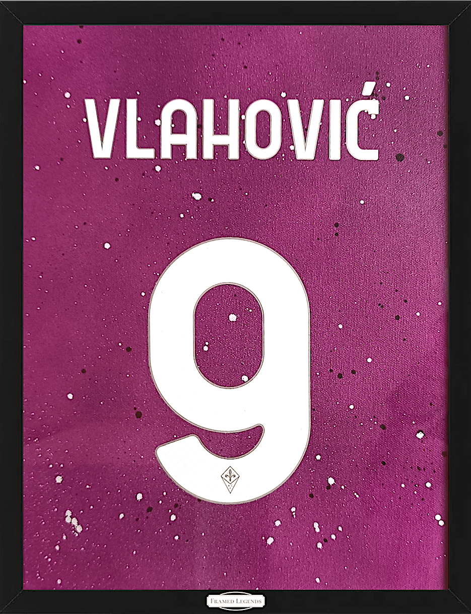 Artwork ACF Fiorentina Football Theme Dusan Vlahovic Limited Edition