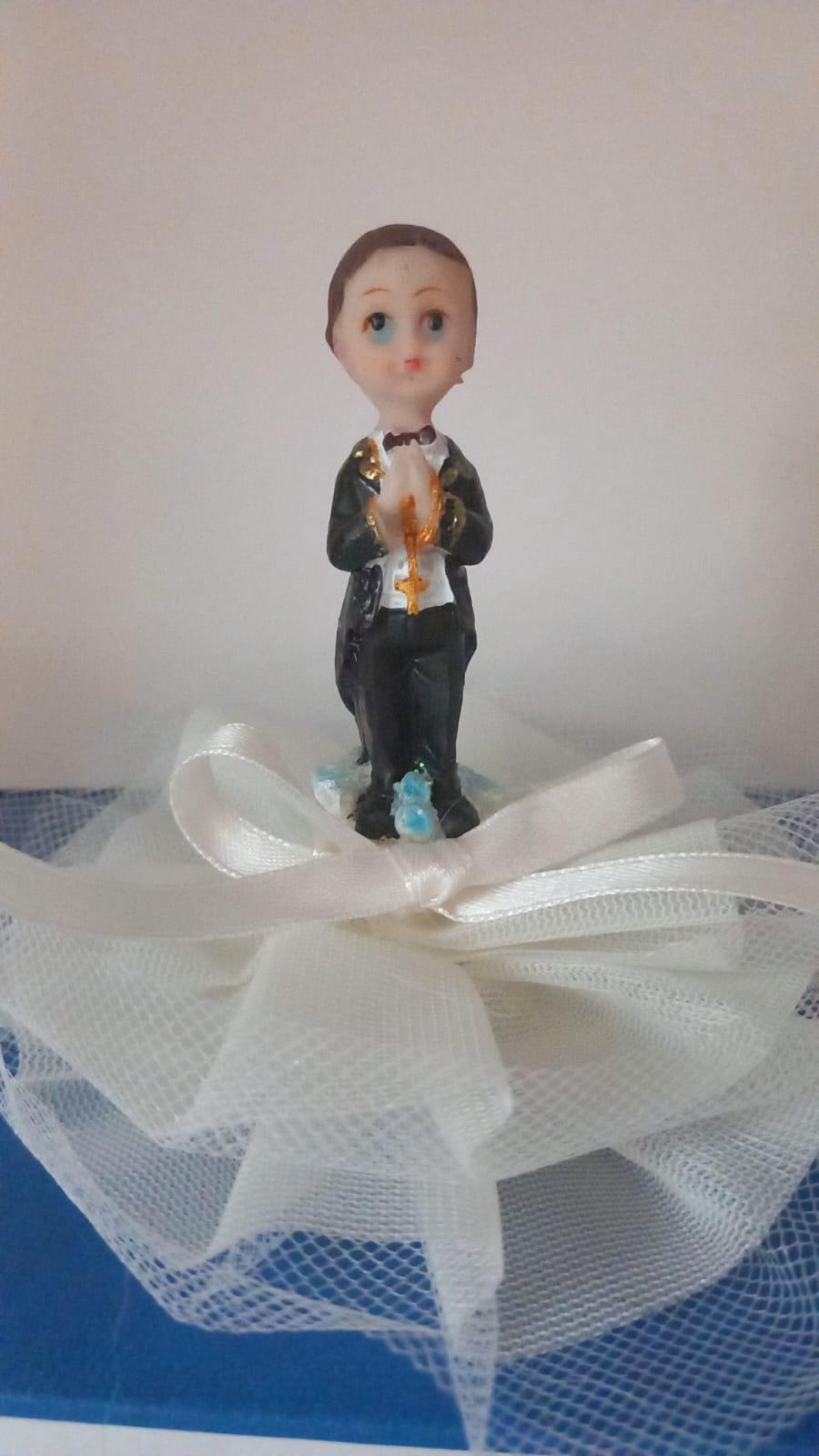 CAKE TOPPER BIMBO/A PRIMA COMUNIONE CM 8