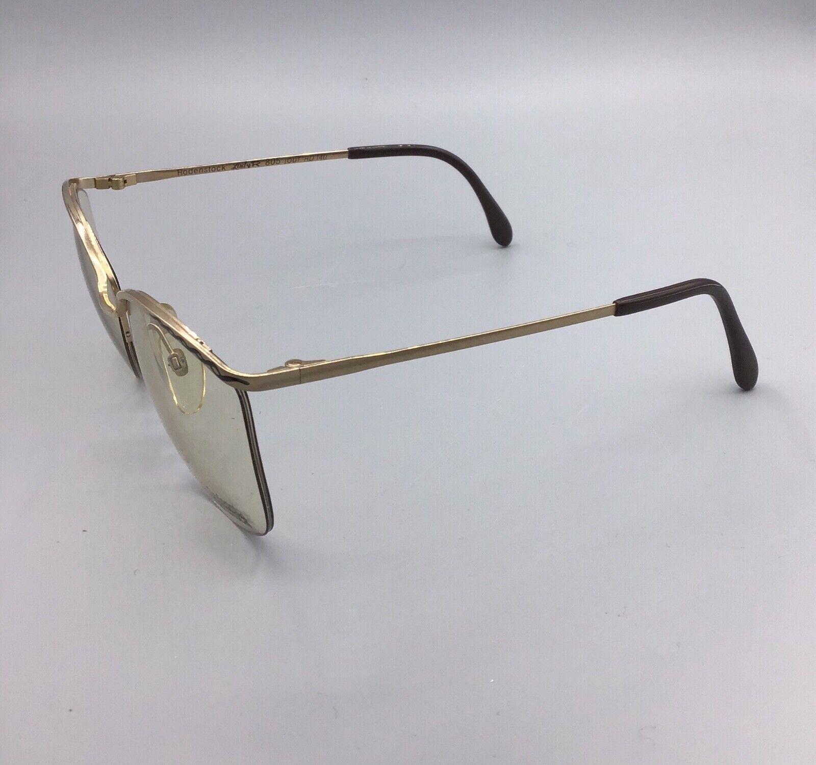 Rodenstock occhiale vintage Eyewear brillen lunettes modello Lady R 805 jour RD1/20 10k
