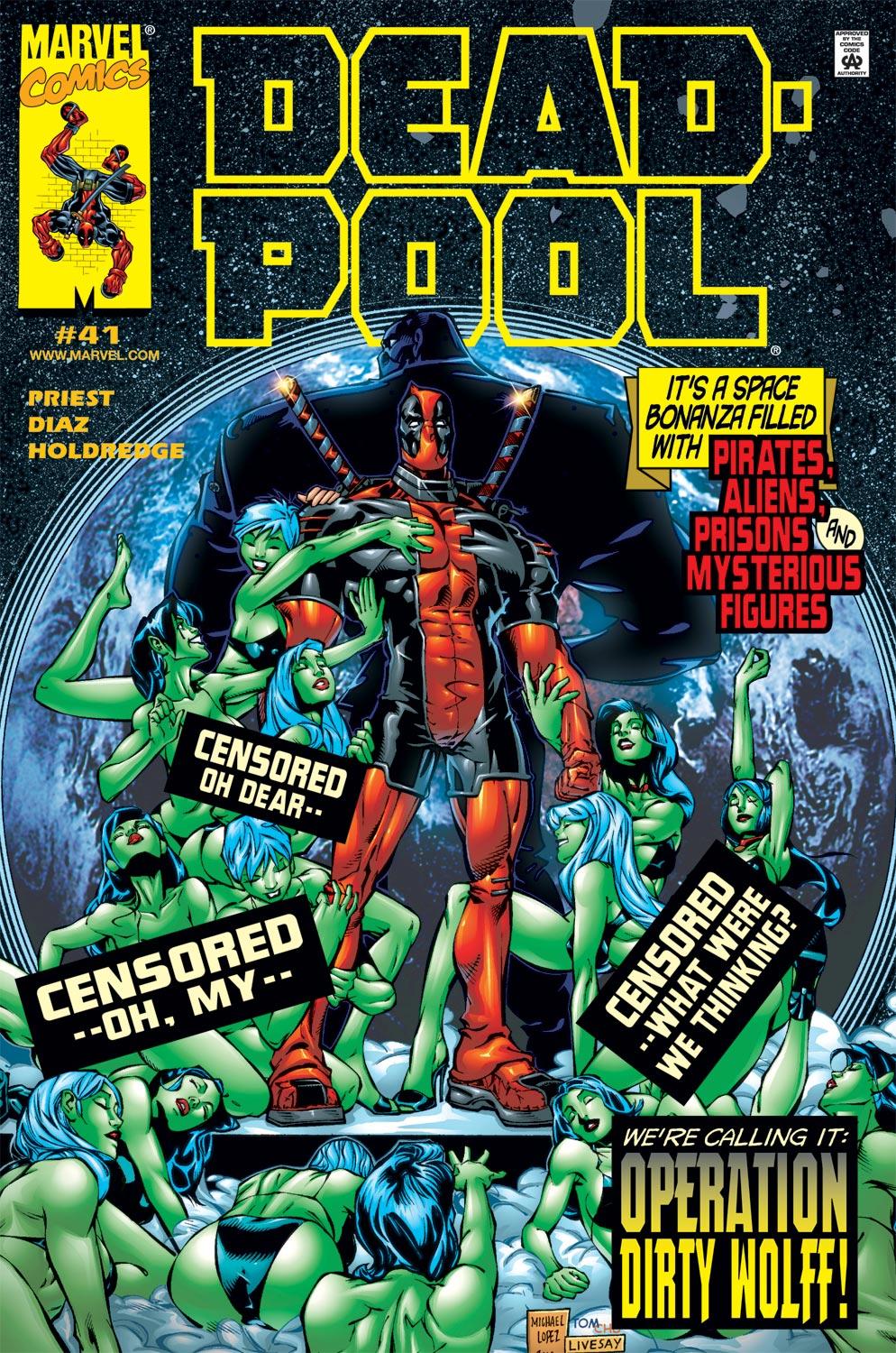 DEADPOOL #41#42#43#45 - MARVEL COMICS (2000)