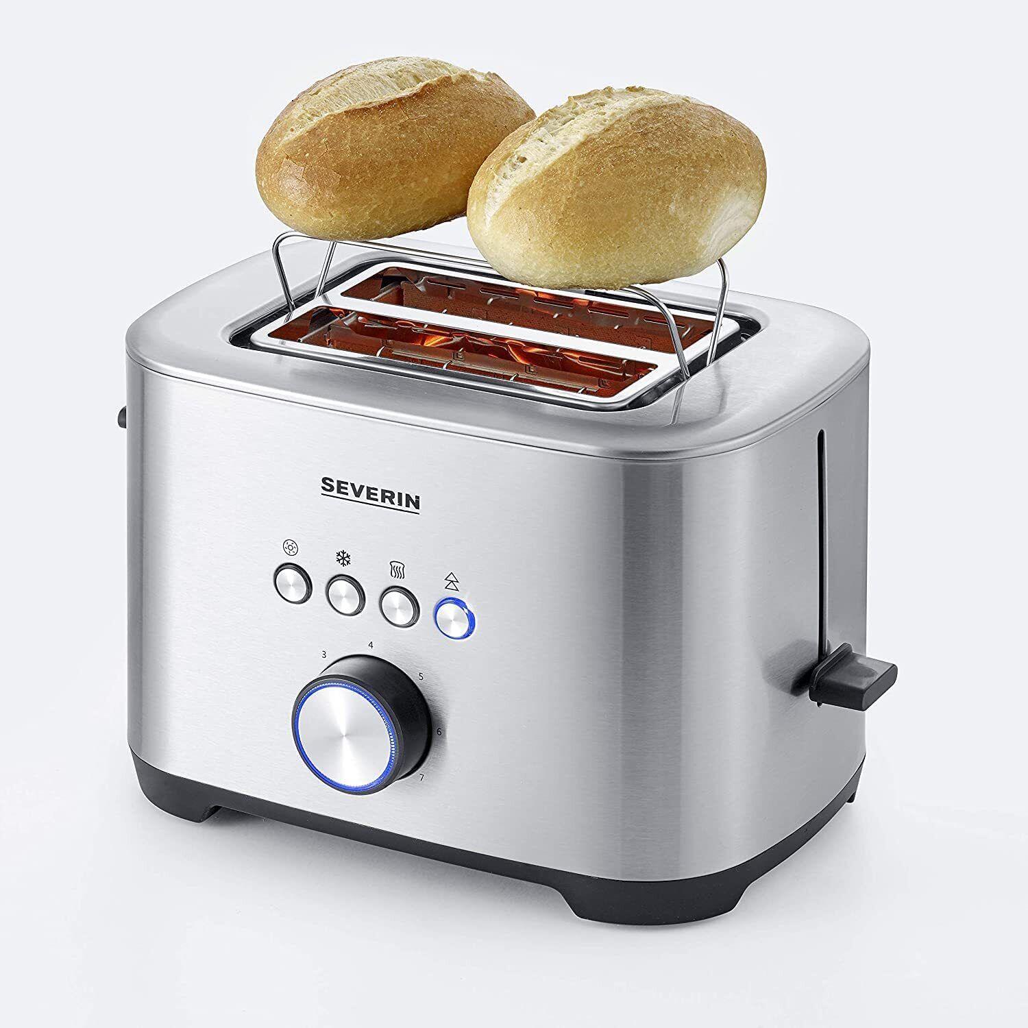 SEVERIN AT 2510 - Tostapane con funzione bagel, per tostapane a risparmio 800 W