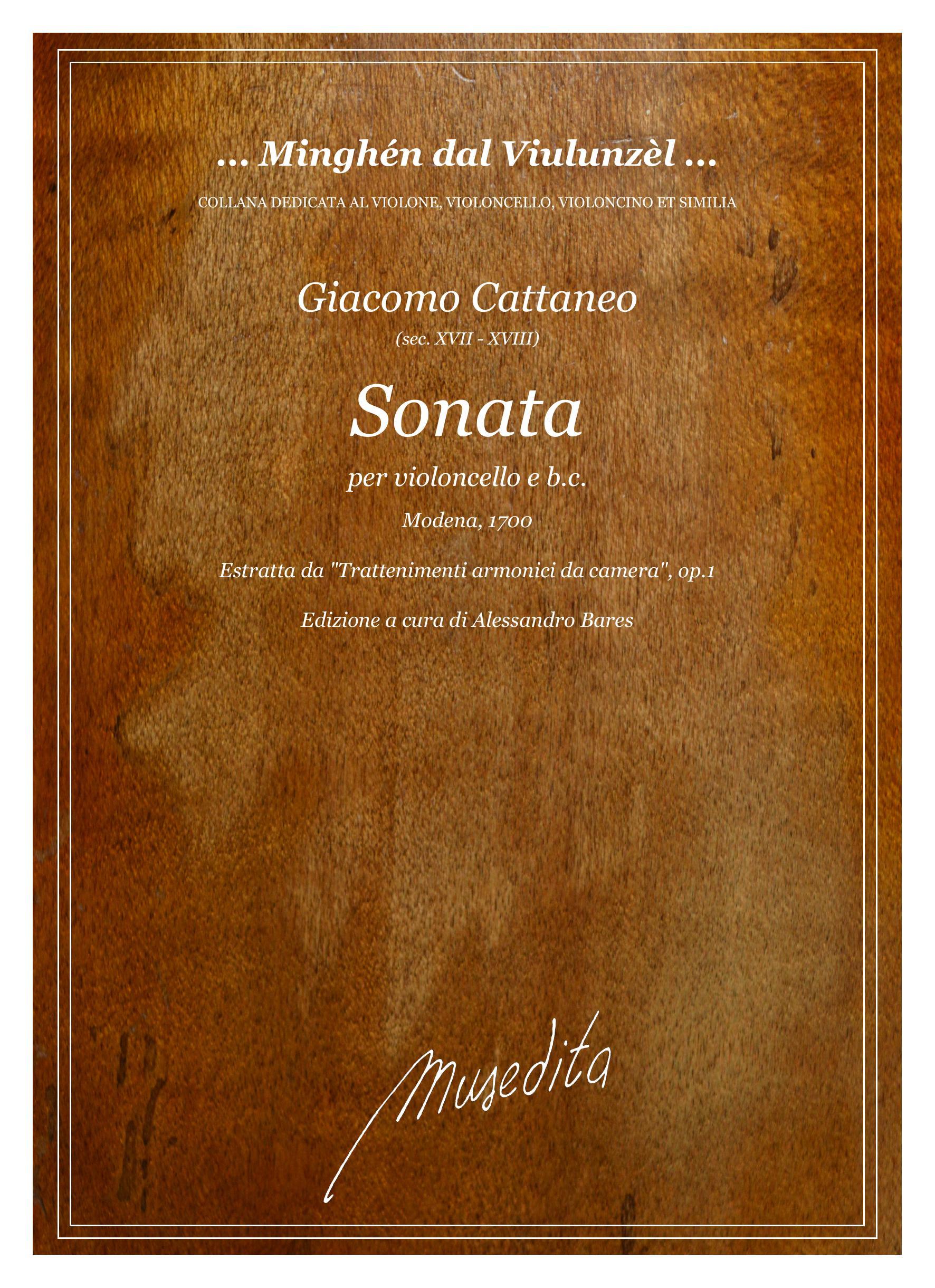 G.Cattaneo: Sonata (Modena, 1700)