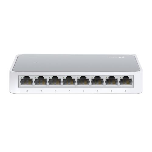 SWITCH 8P GIGABIT RJ-45 NO POE SMART MANAGED