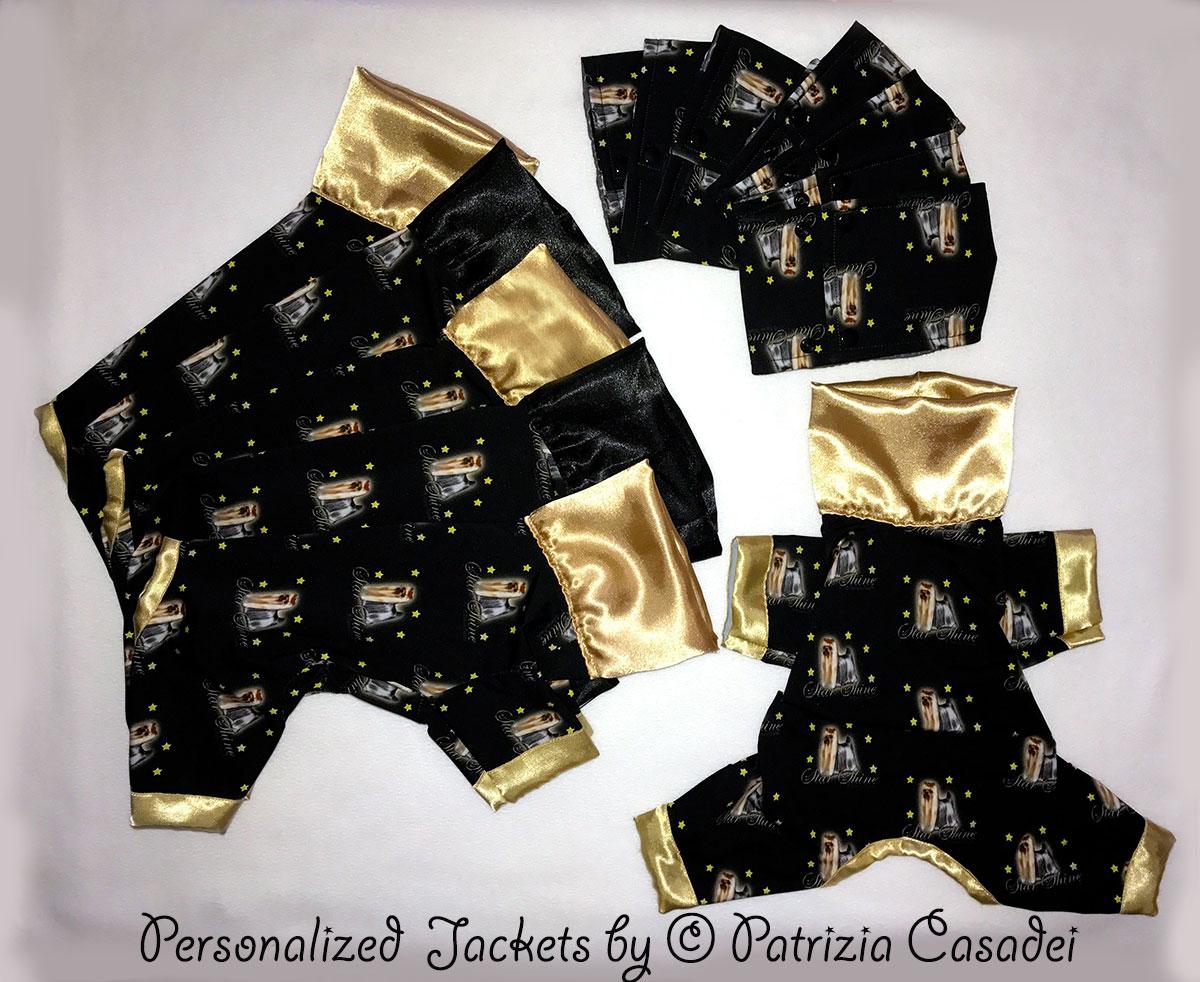 EXCLUSIVE PERSONALIZED JACKETS  ***SILK FABRIC***
