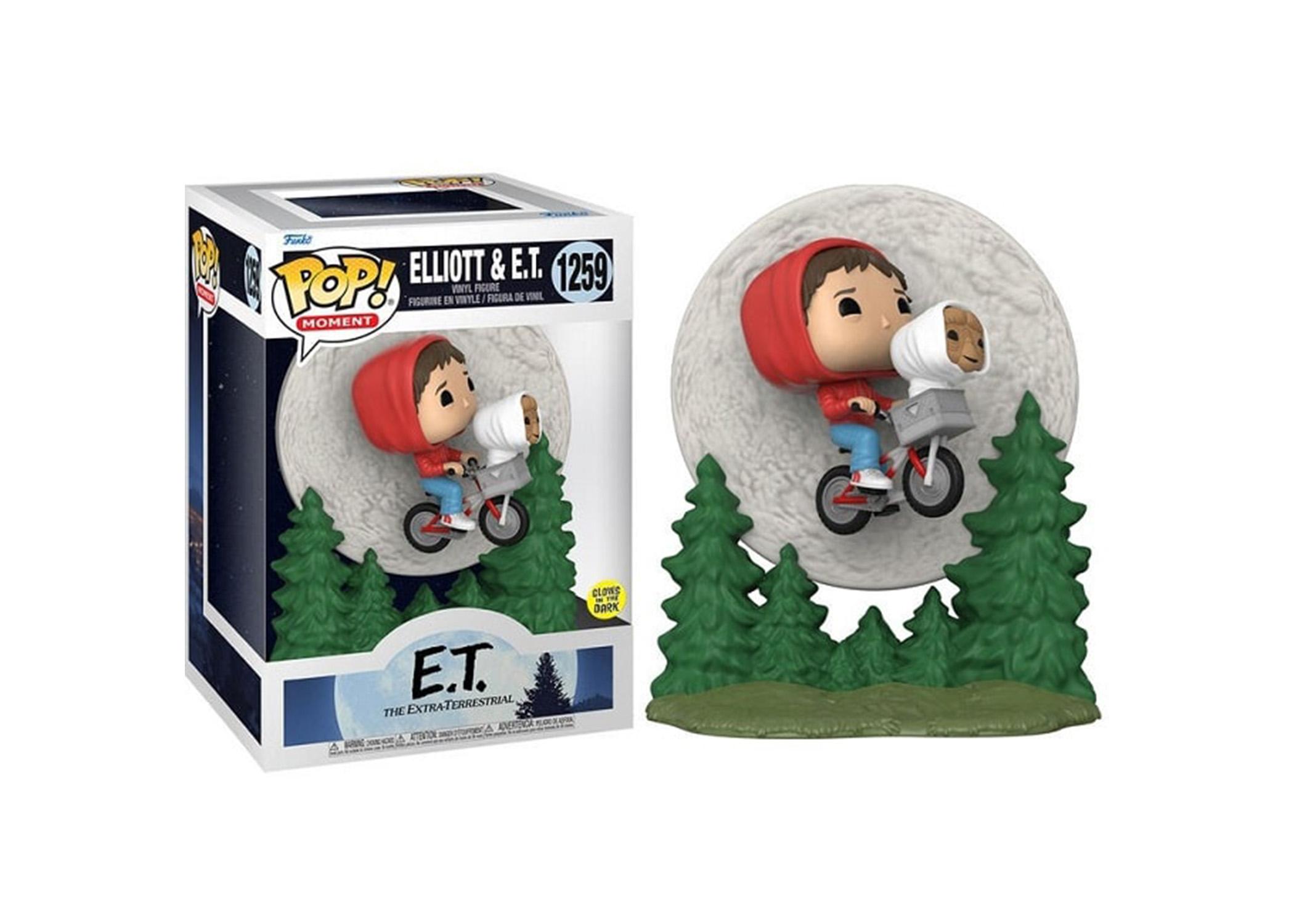 Funko Pop Moment 1259 - Elliott & ET (Glow in the Dark)