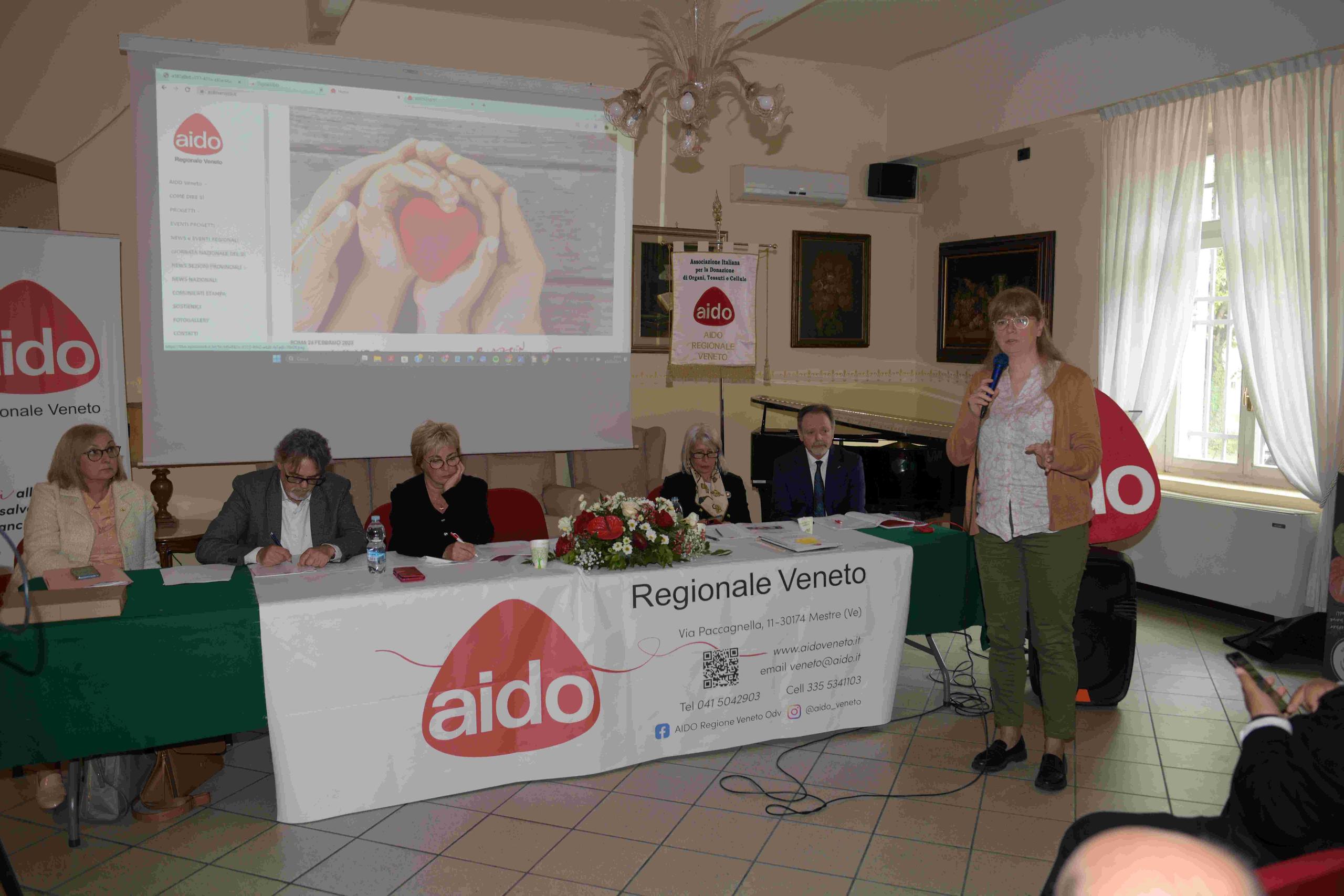 Paola Beggio Presidente Provinciale AIDO Vicenza