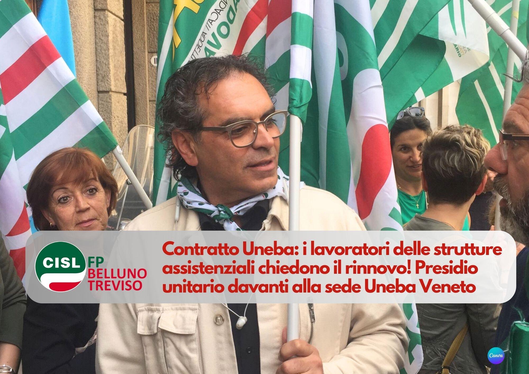 CISL FP Belluno Treviso. Contratto Uneba: i lavoratori delle strutture assistenziali chiedono il rinnovo!