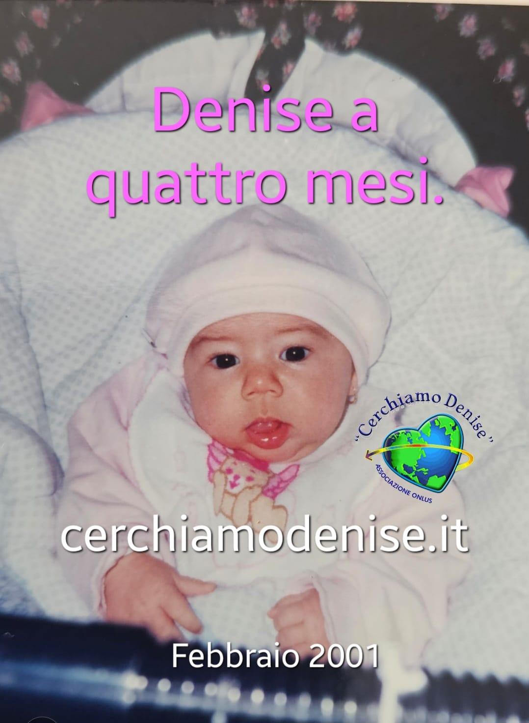 Piera Maggio: Foto inedita di Denise quando aveva quattro mesi.