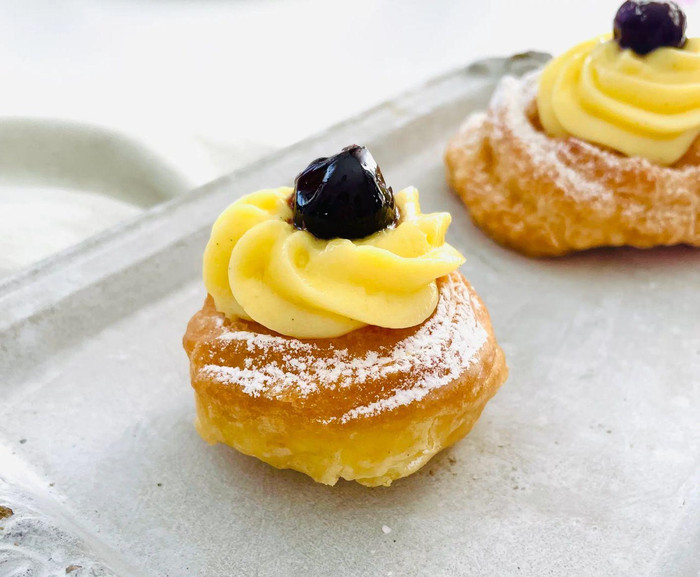 Zeppole di San Giuseppe fritte