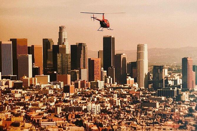 Giro in elicottero su Los Angeles