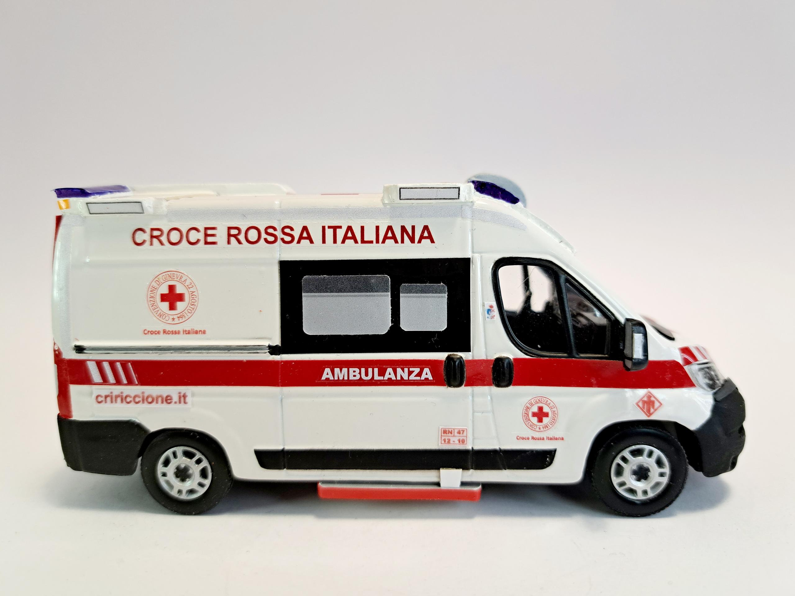 FIAT DUCATO X290 CROCE ROSSA ITALIANA RICCIONE