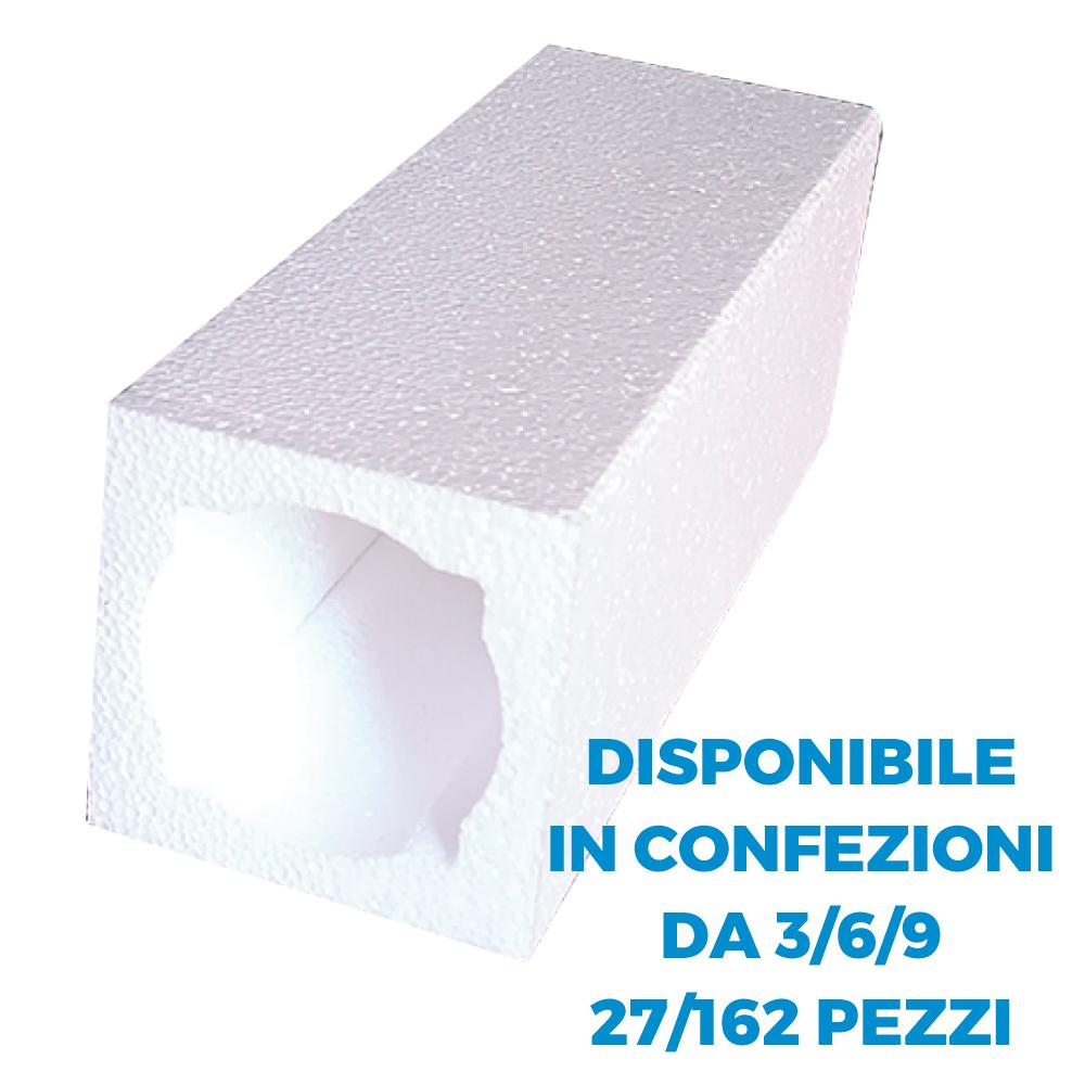 Packaging per 1 Bottiglia antiurto in Polistirolo