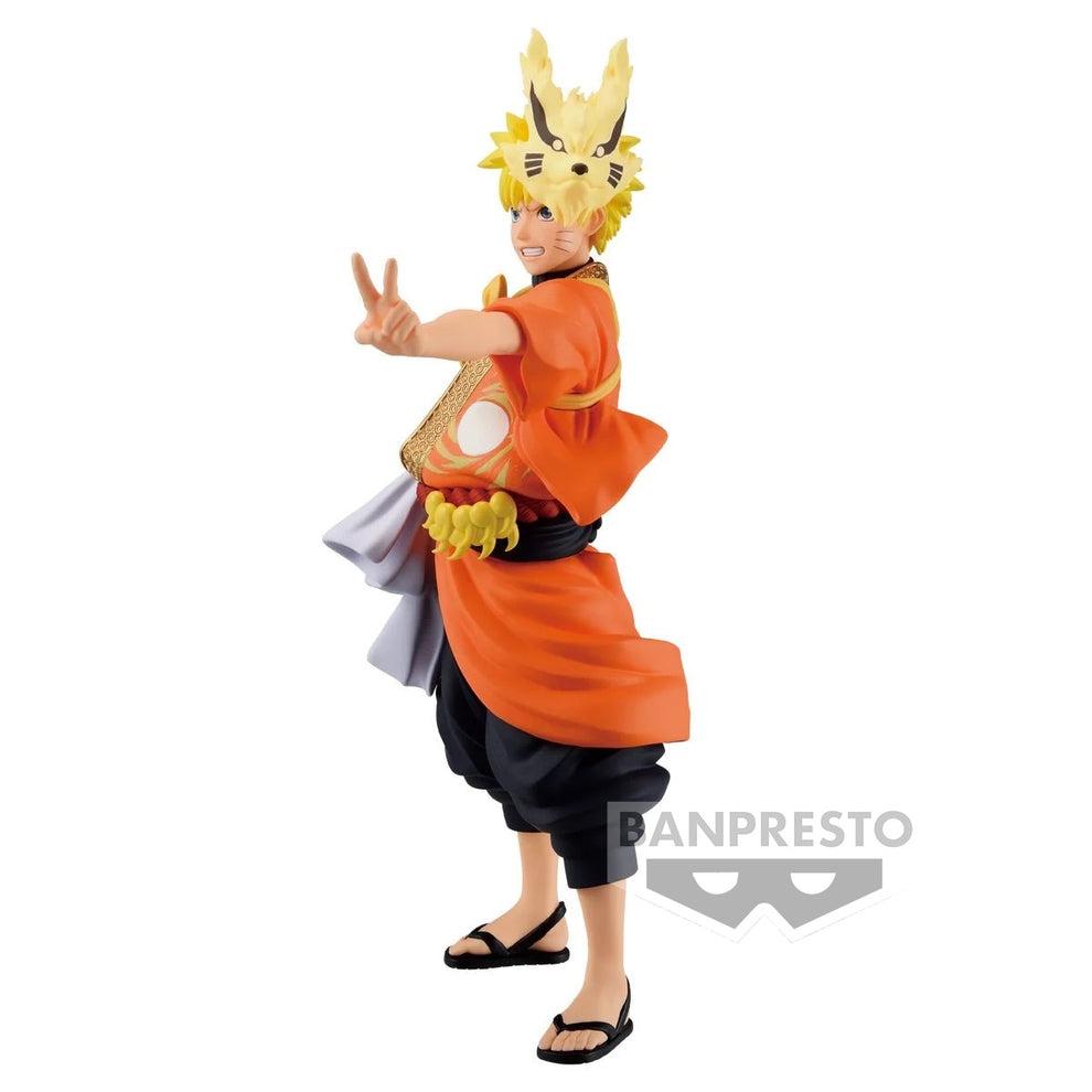 Naruto Shippuden Animation 20th Anniversary Costume Naruto Uzumaki Figure 16cm