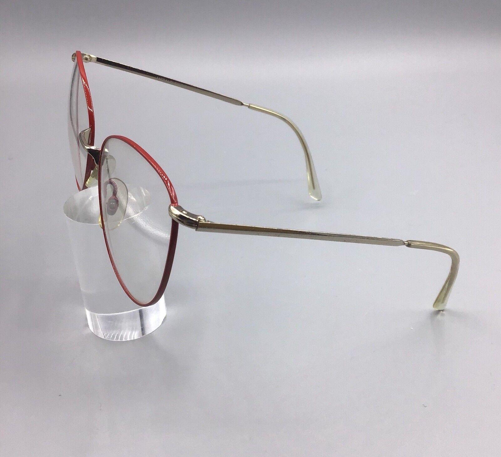 metalflex dora red occhiale vintage eyewear frame brillen lunettes