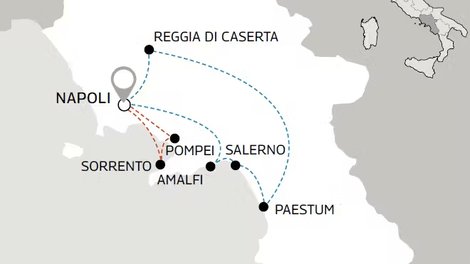 Mini Tour Campania - Partenza di sabato