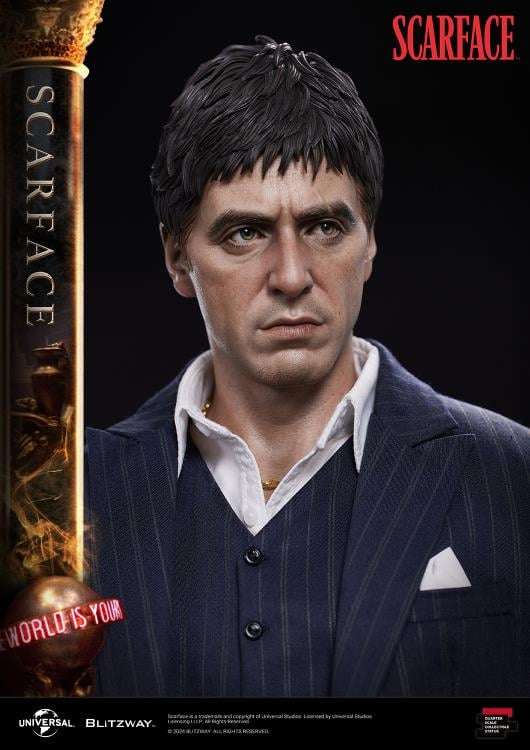 Blitzway SCARFACE Tony Montana SUPERB SCALE Al Pacino 1/4 STATUE